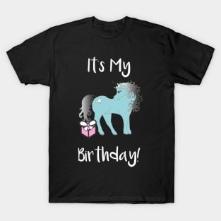 It's My Birthday Unicorn T-Shirt